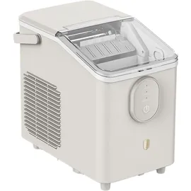 Berlinger Haus Eiswürfelmaschine - Kompakter Ice Maker Retro-Design mit 0,8L Wassertank & 120W - 12kg Eis in 24h, Eisherstellung, Weiss