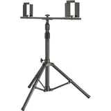 TOOLCRAFT TO-7444920 Stativ 2 Leuchten Passend für (Handlampen) LED-Arbeitsleuchte, LED-Arbeitsleuchte WL1000, LED-Arbeitsleuchte