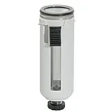 Riegler Polycarbonatbehälter inkl. Schutzkorb, »FUTURA«, BG 4, Ablass: HA