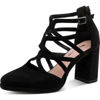 TAMARIS Damen Pumps mit Blockabsatz, schwarz, 36 EU