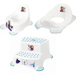 Töpfchen KEEEPER "Frozen", Baby, weiß, Polypropylen (PP), Töpfchen, Kinderpflege-Set - Töpfchen, Toilettensitz und Tritthocker