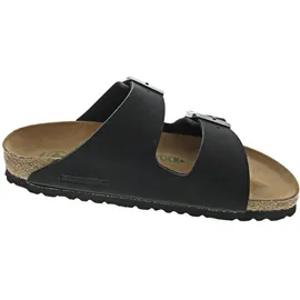 Birkenstock Arizona Vegan Birko-Flor Nubuk schmal schwarz 38