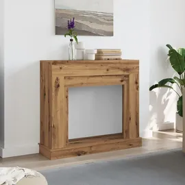 vidaXL Kaminumrandung 100 x 30 x 87,5 cm Braun