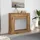 vidaXL Kaminumrandung 100 x 30 x 87,5 cm Braun