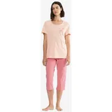 Triumph PK 02 Capri Pyjama Set Rosa 36