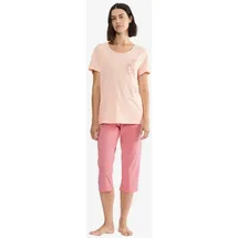 Triumph PK 02 Capri Pyjama Set Rosa 36