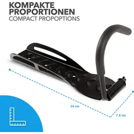 Karat Fahrradhalterung Eddy Wandhalterung schwarz