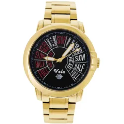Vela Engine Chronograph - gelb