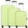 American Tourister Liftoff Koffer-Set 3-tlg. grün/kunststoff/polypropylen