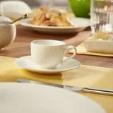Villeroy & Boch New Cottage Basic Espressotassen mit Untertassen 50 ml 6er Set - DS