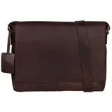 Burkely Vintage Juul Messenger Leder 36 cm brown