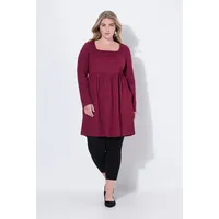 Ulla Popken Longshirt in rubinrot | Gr.: 66-68