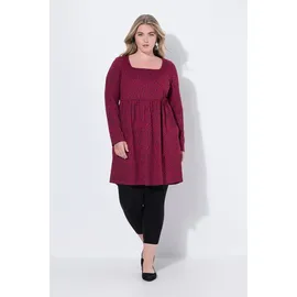 Ulla Popken Longshirt in rubinrot | Gr.: 66-68