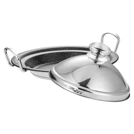 SIGNATURE Edelstahl Tajine Kochtopf 26 cm