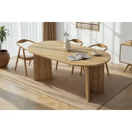 HANAH Home Cadiz Oak 180 x 75 x 89,5 cm Eiche
