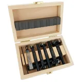 Famag Bormax Prima Hartmetall-Forstnerbohrer 6-tlg Set im Holzkasten