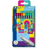 Staedtler triplus Happy, 10er Kartonetui, 334 C10 HA