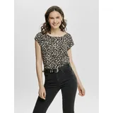 Only ONLVIC S/S AOP TOP NOOS beige 42