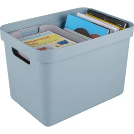 sunware perfectly organised Aufbewahrungsbox 35 x 24,6 x 24,3 cm 1-tlg. blaugrau