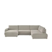 Lounge Collection Wohnlandschaft Chenille 3-Sitzer Beige