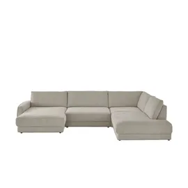 Lounge Collection Wohnlandschaft Chenille 3-Sitzer Beige