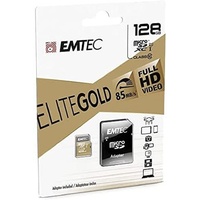 Emtec microSDXC Gold+ 128GB Class 10 + SD-Adapter