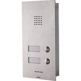 Wantec Monolith C a/b 2T Türsprechstelle mit 2 Tasten