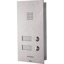 Wantec Monolith C a/b 2T Türsprechstelle mit 2 Tasten