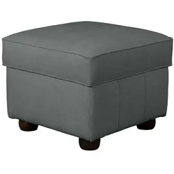 Polsterhocker HOME AFFAIRE "CHARENTE, Chesterfield Hocker, Maße B/T/H: 55/55/73 cm", grau (anthrazit), B:55cm H:73cm T:55cm, 100% Polyester, Hocker, passend zur Serie Charente, in hochwertiger Verarbeitung
