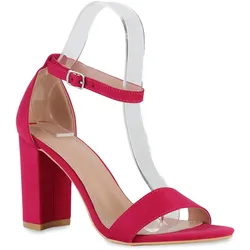 Damen Klassische Sandaletten in Fuchsia