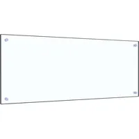 vidaXL Küchenrückwand Transparent 100×40 cm Hartglas
