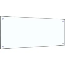 vidaXL Küchenrückwand Transparent 100×40 cm Hartglas