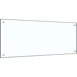 vidaXL Küchenrückwand Transparent 100×40 cm Hartglas