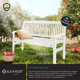 Kesser Gartenbank 150 cm Weiß