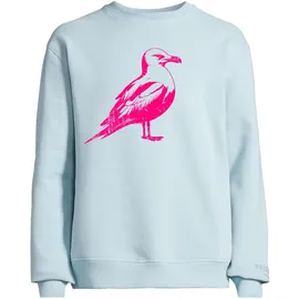 salzhaut Hoodie Breeze Blau XXL