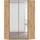 Rauch Eckkleiderschrank Costa 117 x 197 x 104 cm Braun