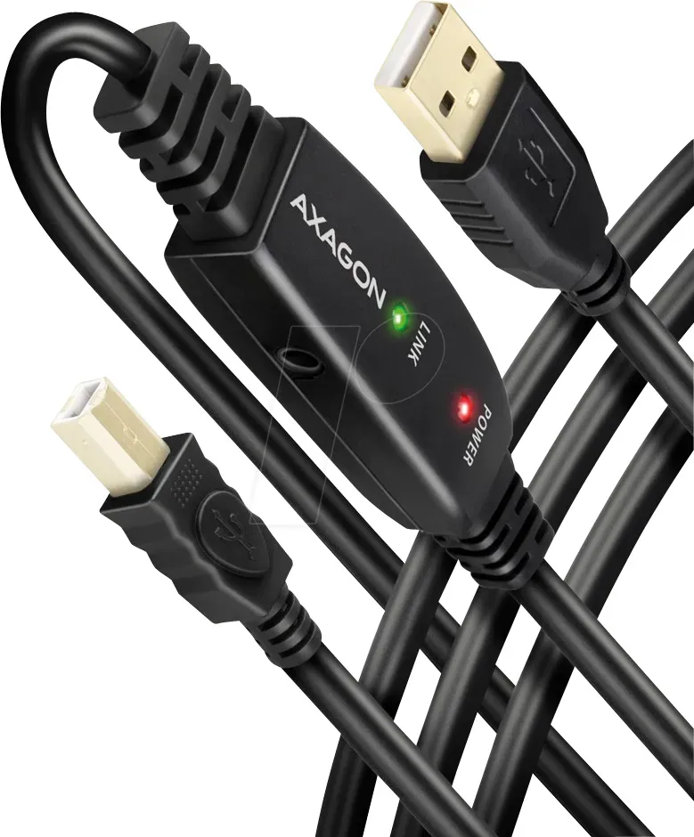 usb-a auf usb-b 10 m aktiv