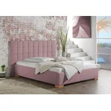 MAINTAL »Cueno« mit und ohne Matratze in 2 Ausführungen, Steppung mit Knopfheftung rosa