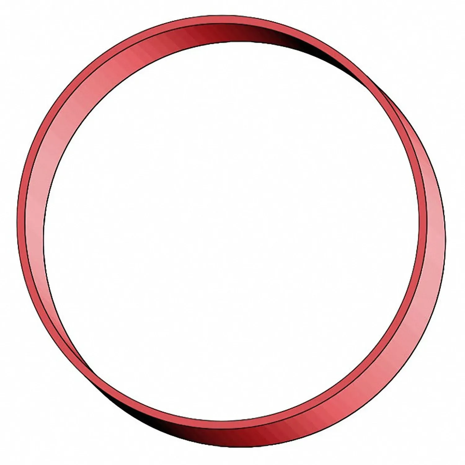 Gummiringe Gummibänder O 100mm, 5 mm in rot, ca. 300 Stk., 1000 gr.- 1 kg.