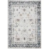 benuta basic George Vintage-Teppich 200 x 300 cm Grau/Weiß