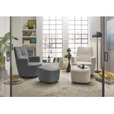 Set One by Musterring Relaxsessel »SO 1450«, mit Dreh- und Wippfunktion, wahlweise mit Hocker erhältlich beige