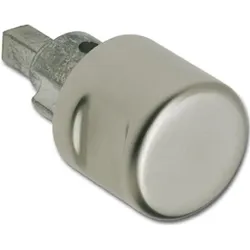 HEKNA MINI METALL SYSTEM 24 Drehknopf nicht sperrbar, Zamak vernickelt matt