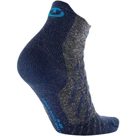 Therm-ic Trekking Ultra Cool Linen Ankle 2 Paar Grau/Navy 39-41