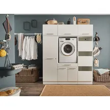 laundreezy Mehrzweckschrank-Set 167,5 x 200 x 67,5 cm weiß