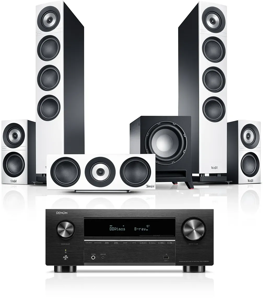 Definion 3 Surround + Denon X3800H "5.1-Set"