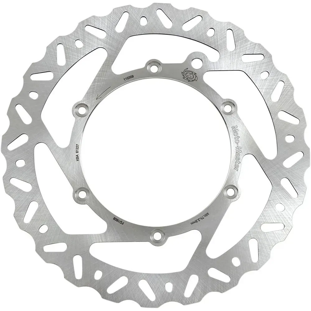Moto-master Nitro Contoured Gasgas/husaberg/husqvarna/ktm 110359 Bremsscheibe - Silver - One Size