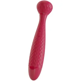 Sweet Smile Massagestab „Wand with thumping Function“, beidseitig verwendbar, rot