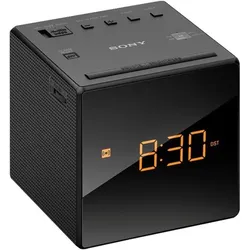 Sony ICF-C1B Uhrenradio, Schwarz