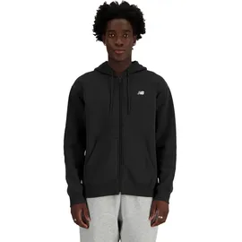 New Balance Sport Essentials Logo Fleece Full Zip Herren Schwarz L