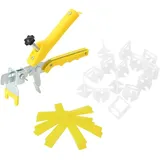 vidaXL Fliesen-Nivelliersystem 500 Keile 2500 Clips 1 mm